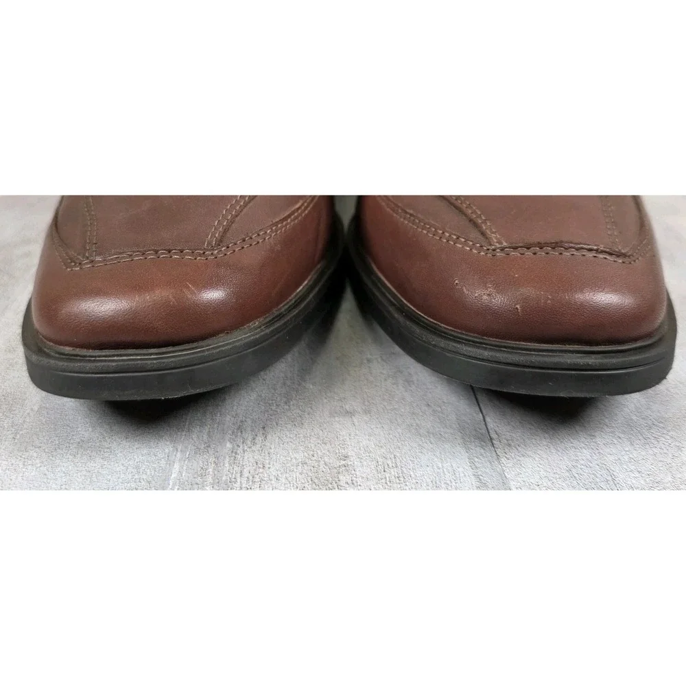 Clarks Collection Tilden Mens 12M Ultimate‎ Comfort Ortholite Brown Loafer Shoes